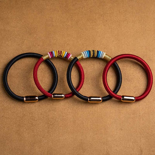 Buddha Gift Tibetan Handmade King Kong Knot Protection Magnetic Buckle Braided Bracelet