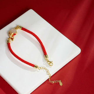Buddha Gift Chalcedony Luck Koi Fish Wealth Bracelet Necklace Pendant