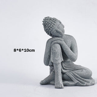 Buddha Gift Sitting Meditation Buddha Blessing Compassion Decoration