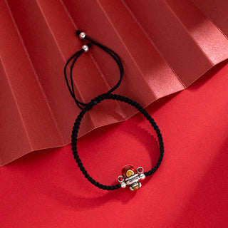 Buddha Gift God of Wealth Handmade Thread Luck Strength Braid Bracelet