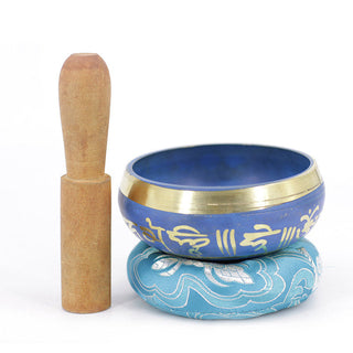Buddha Gift Tibetan Sound Bowl Handcrafted for Relaxation Meditation Prayer Singing Bowl Set