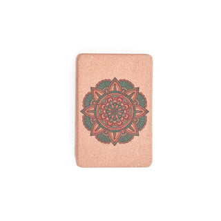 Buddha Gift Tibetan Mandala Mindful Yoga Cork Block