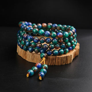 Buddha Gift Colorful Sea Willow Mala Positive Bracelet Ring