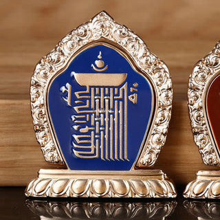 Buddha Gift Tibetan Om Mani Padme Hum Peace Phone Ring Bracket Universal Phone Holder Decorations