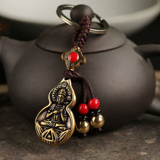 Buddha Gift  Mahasthamaprapta Bodhisattva Buddha Blessing Keychain