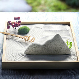 Buddha Gift Rocks Landscape Meditation Enlightenment Zen Garden Decoration