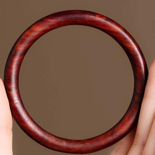 Buddha Gift Tibetan Small Leaf Red Sandalwood Ebony Green Sandalwood Protection Bracelet Bangle