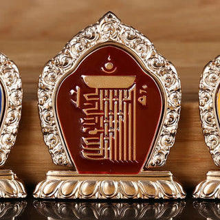 Buddha Gift Tibetan Om Mani Padme Hum Peace Phone Ring Bracket Universal Phone Holder Decorations