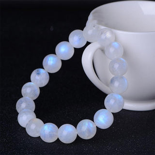 Buddha Gift Natural Moonstone Prosperity Bracelet