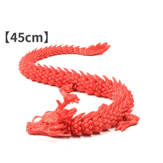 Buddha Gift Feng Shui Dragon Luminous 3D Printed Dragon Luck Success Home Decoration