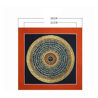 Buddha Gift Tibetan Handmade Thangka Painting Spiritual Blessing Blind Box Random Color Pattern