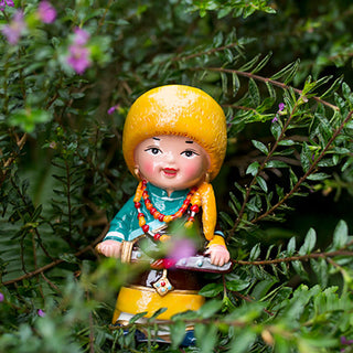 Buddha Gift Hand Painted Tibetan Figures Creative Home Office Car Decoration Ornament