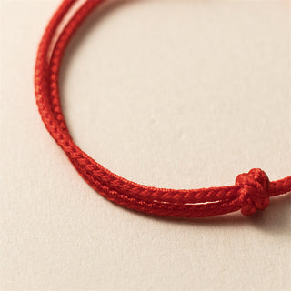 Buddha Gift 925 Sterling Silver Luck Year of the Dragon Cinnabar Red String Bracelet (Extra 30% Off | USE CODE: FS30)
