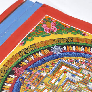 Buddha Gift Tibetan Thangka Painting Blessing Handmade Decoration