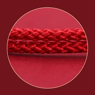 Buddha Gift 999 Sterling Silver Bean Design Luck Connection Handmade Braided Bracelet