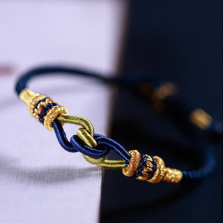 Buddha Gift Handmade Knotting Faith Strength Braid String Bracelet