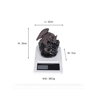 Buddha Gift Nordic Pterosaur Dragon Ceramic Backflow Smoke Fountain Protection Healing Incense Burner Decoration