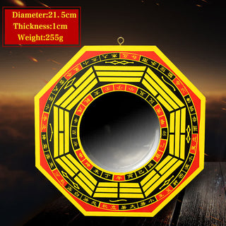 Buddha Gift Feng Shui Bagua Map Balance Living Room Energy Map Mirror