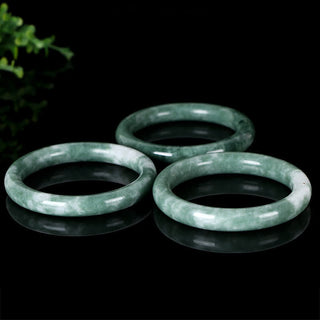 Buddha Gift Natural Jade Luck Abundance Bangle Bracelet