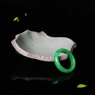 Buddha Gift  Jade Abundance Luck Ring