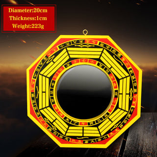 Buddha Gift Feng Shui Bagua Map Balance Living Room Energy Map Mirror