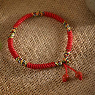 Buddha Gift Five Colors King Kong Knot String Protection Luck Bracelet