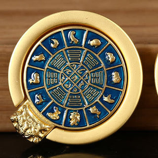 Buddha Gift Tibetan Om Mani Padme Hum Peace Phone Ring Bracket Universal Phone Holder Decorations