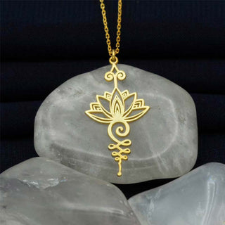 Buddha Gift Lotus Luck Wealth Necklace Pendant