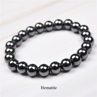 Buddha Gift Natural Stone Quartz Healing Beads Bracelet