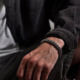 Buddha Gift Retro Dragon Scale Pattern Success Strength Bracelet