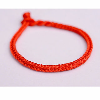 Buddha Gift Tibetan Handmade Eight Thread Peace Knot Protection Braided String Bracelet