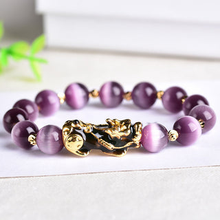 Buddha Gift Pixiu Cat Eye Wealth Bracelet