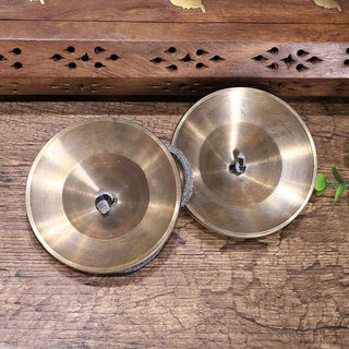 Buddha Gift Tibetan Tingsha Bell Auspicious Cloud Six True Words Copper Wealth Decoration