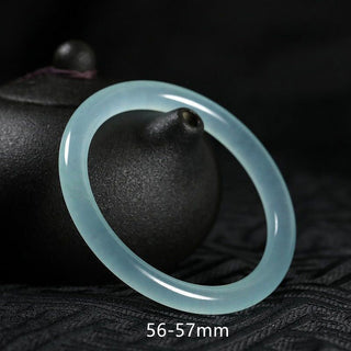 Buddha Gift Natural Jade Healing Blessing Bangle Bracelet