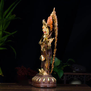 Buddha Gift Kurukulla Buddha Figurine Serenity Copper Statue Home Decoration