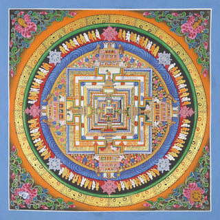 Buddha Gift Tibetan Thangka Painting Blessing Handmade Decoration