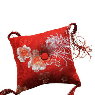 Buddha Gift Tibetan Singing Bowl Cushion Decoration with Tassel Decoration