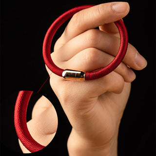 Buddha Gift Tibetan Handmade King Kong Knot Protection Magnetic Buckle Braided Bracelet