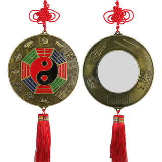 Buddha Gift Feng Shui Bagua Map Chinese Knotting Harmony Energy Map Mirror