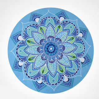 Buddha Gift Lotus Mandala Pattern Foldable Yoga Meditation Seat Mat Home Decoration