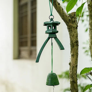 Buddha Gift Auspicious Wall Hanging Chime Bell Luck Handmade Home Decoration