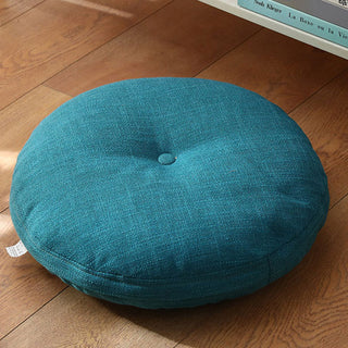 Buddha Gift Lotus Simple Pattern Linen Meditation Seat Cushion Home Living Room Decoration